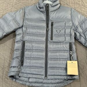 Women's Gray Outdoor/Hunting Puffer Jacket